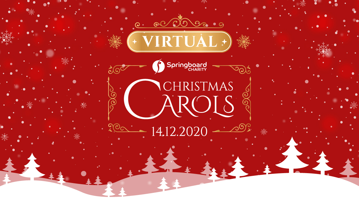 Springboard's Virtual Christmas Carols 14th December 2020 GIF